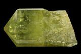 Gemmy, Yellow Apatite Crystal - Morocco #135390-1